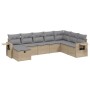Garden sofa set with beige cushions mix 8 pieces PE rattan by , Garden sets - Ref: Foro24-3263895, Price: 474,96 €, Discount: %