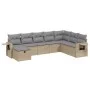 Garden sofa set with beige cushions mix 8 pieces PE rattan by , Garden sets - Ref: Foro24-3263895, Price: 500,00 €, Discount: %