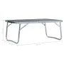 Mesa de camping plegable aluminio gris 60x40 cm de vidaXL, Mobiliario de camping - Ref: Foro24-48187, Precio: 26,89 €, Descue...