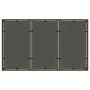Gartentisch Glasoberfläche PE Rattan braun 150x90x75cm von , Gartentische - Ref: Foro24-365534, Preis: 172,97 €, Rabatt: %