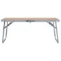 Mesa de camping plegable aluminio marrón 60x40 cm by vidaXL, camping furniture - Ref: Foro24-48186, Price: 26,20 €, Discount: %