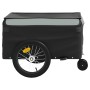Remolque para bicicleta hierro negro y gris 45 kg de , Remolques para bicicletas - Ref: Foro24-94105, Precio: 82,99 €, Descue...