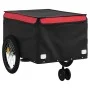 Remolque para bicicleta hierro negro y rojo 45 kg de , Remolques para bicicletas - Ref: Foro24-94111, Precio: 96,93 €, Descue...