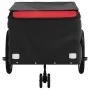 Remolque para bicicleta hierro negro y rojo 45 kg de , Remolques para bicicletas - Ref: Foro24-94111, Precio: 96,93 €, Descue...