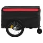 Remolque para bicicleta hierro negro y rojo 45 kg de , Remolques para bicicletas - Ref: Foro24-94111, Precio: 96,93 €, Descue...