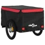 Remolque para bicicleta hierro negro y rojo 45 kg de , Remolques para bicicletas - Ref: Foro24-94111, Precio: 96,93 €, Descue...