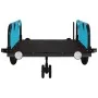 Bicycle trailer iron and blue Oxford cloth by , Bicycle trailers - Ref: Foro24-94191, Price: 83,07 €, Discount: %