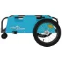 Bicycle trailer iron and blue Oxford cloth by , Bicycle trailers - Ref: Foro24-94191, Price: 83,07 €, Discount: %