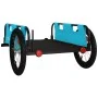 Bicycle trailer iron and blue Oxford cloth by , Bicycle trailers - Ref: Foro24-94191, Price: 83,07 €, Discount: %
