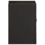 Wall mounted bathroom cabinet solid black mango wood 38x33x48 cm by , bathroom vanities - Ref: Foro24-356839, Price: 86,12 €,...