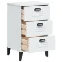 Mesita de noche VIKEN madera de ingeniería blanca de , Mesitas de noche - Ref: Foro24-374911, Precio: 64,83 €, Descuento: %