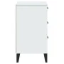 Mesita de noche VIKEN madera de ingeniería blanca de , Mesitas de noche - Ref: Foro24-374911, Precio: 64,83 €, Descuento: %