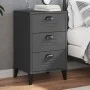 VIKEN bedside table in anthracite gray engineered wood by , Nightstands - Ref: Foro24-374913, Price: 80,10 €, Discount: %