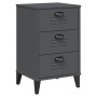 Mesita de noche VIKEN madera de ingeniería gris antracita de , Mesitas de noche - Ref: Foro24-374913, Precio: 85,72 €, Descue...