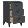 VIKEN Nachttisch aus anthrazitgrauem Holzwerkstoff von , Nachttische - Ref: Foro24-374913, Preis: 85,72 €, Rabatt: %