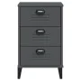 VIKEN bedside table in anthracite gray engineered wood by , Nightstands - Ref: Foro24-374913, Price: 80,10 €, Discount: %