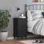 Mesita de noche VIKEN madera de ingeniería negra de , Mesitas de noche - Ref: Foro24-374918, Precio: 74,25 €, Descuento: %