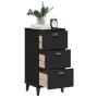 Mesita de noche VIKEN madera de ingeniería negra de , Mesitas de noche - Ref: Foro24-374918, Precio: 74,25 €, Descuento: %