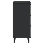 VIKEN Nachttisch aus schwarzem Holzwerkstoff von , Nachttische - Ref: Foro24-374918, Preis: 73,31 €, Rabatt: %