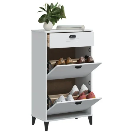 VIKEN white engineered wood shoe rack cabinet by , Shoe racks and shoe organizers - Ref: Foro24-374926, Price: 132,30 €, Disc...