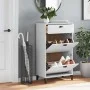 VIKEN white engineered wood shoe rack cabinet by , Shoe racks and shoe organizers - Ref: Foro24-374926, Price: 132,30 €, Disc...
