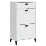 Mueble zapatero VIKEN madera de ingeniería blanco de , Zapateros y organizadores de calzado - Ref: Foro24-374926, Precio: 132...