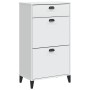 Mueble zapatero VIKEN madera de ingeniería blanco de , Zapateros y organizadores de calzado - Ref: Foro24-374926, Precio: 134...