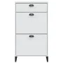 Mueble zapatero VIKEN madera de ingeniería blanco de , Zapateros y organizadores de calzado - Ref: Foro24-374926, Precio: 132...