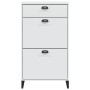 Mueble zapatero VIKEN madera de ingeniería blanco de , Zapateros y organizadores de calzado - Ref: Foro24-374926, Precio: 134...