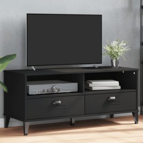 VIKEN black engineered wood TV cabinet by , TV Furniture - Ref: Foro24-374930, Price: 125,31 €, Discount: %