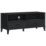 VIKEN schwarzer TV-Schrank aus Holzwerkstoff von , TV-Möbel - Ref: Foro24-374930, Preis: 125,31 €, Rabatt: %