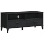 VIKEN schwarzer TV-Schrank aus Holzwerkstoff von , TV-Möbel - Ref: Foro24-374930, Preis: 123,31 €, Rabatt: %