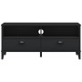 VIKEN schwarzer TV-Schrank aus Holzwerkstoff von , TV-Möbel - Ref: Foro24-374930, Preis: 125,31 €, Rabatt: %