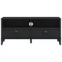 VIKEN schwarzer TV-Schrank aus Holzwerkstoff von , TV-Möbel - Ref: Foro24-374930, Preis: 123,31 €, Rabatt: %