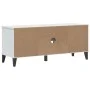VIKEN shoe bench white engineered wood 106x35x45 cm by , Shoe racks and shoe organizers - Ref: Foro24-374932, Price: 105,89 €...