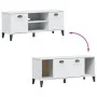 VIKEN shoe bench white engineered wood 106x35x45 cm by , Shoe racks and shoe organizers - Ref: Foro24-374932, Price: 105,89 €...