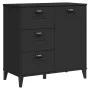 VIKEN black engineered wood sideboard 80x40x80 cm by , Sideboards - Ref: Foro24-374939, Price: 154,13 €, Discount: %