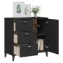 VIKEN black engineered wood sideboard 80x40x80 cm by , Sideboards - Ref: Foro24-374939, Price: 154,13 €, Discount: %