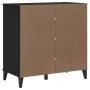 VIKEN black engineered wood sideboard 80x40x80 cm by , Sideboards - Ref: Foro24-374939, Price: 154,13 €, Discount: %
