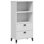 Librería VIKEN madera de ingeniería blanco 60x35x123 cm de , Librerías y estanterías - Ref: Foro24-374947, Precio: 133,18 €, ...