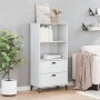 Librería VIKEN madera de ingeniería blanco 60x35x123 cm de , Librerías y estanterías - Ref: Foro24-374947, Precio: 133,18 €, ...