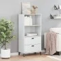 VIKEN white engineered wood bookcase 60x35x123 cm by , Bookcases and shelves - Ref: Foro24-374947, Price: 130,85 €, Discount: %
