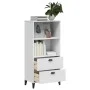 VIKEN white engineered wood bookcase 60x35x123 cm by , Bookcases and shelves - Ref: Foro24-374947, Price: 130,85 €, Discount: %