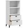 VIKEN white engineered wood bookcase 60x35x123 cm by , Bookcases and shelves - Ref: Foro24-374947, Price: 130,85 €, Discount: %