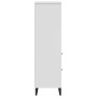 Librería VIKEN madera de ingeniería blanco 60x35x123 cm de , Librerías y estanterías - Ref: Foro24-374947, Precio: 133,18 €, ...