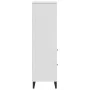 VIKEN white engineered wood bookcase 60x35x123 cm by , Bookcases and shelves - Ref: Foro24-374947, Price: 130,85 €, Discount: %