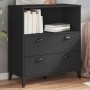 Librería VIKEN madera de ingeniería negro 80x40x90 cm de , Librerías y estanterías - Ref: Foro24-374945, Precio: 147,38 €
