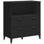 Librería VIKEN madera de ingeniería negro 80x40x90 cm de , Librerías y estanterías - Ref: Foro24-374945, Precio: 145,14 €, De...