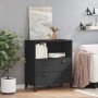 Librería VIKEN madera de ingeniería negro 80x40x90 cm de , Librerías y estanterías - Ref: Foro24-374945, Precio: 147,38 €