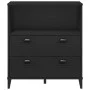 Librería VIKEN madera de ingeniería negro 80x40x90 cm de , Librerías y estanterías - Ref: Foro24-374945, Precio: 145,14 €, De...